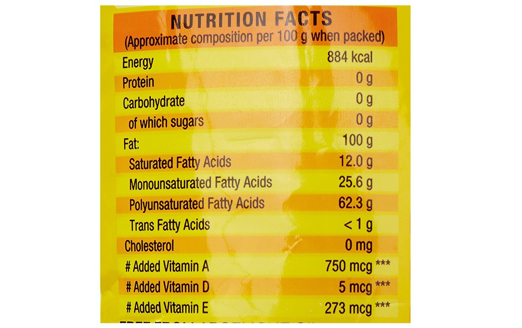 Gemini Refined Sunflower Oil Nutri V Reviews Ingredients Recipes